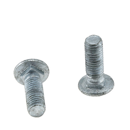 Cink srebrni vijak u srebrnoj boji DIN603 vijak s okruglom glavom m4 m5 m5 m8 m10